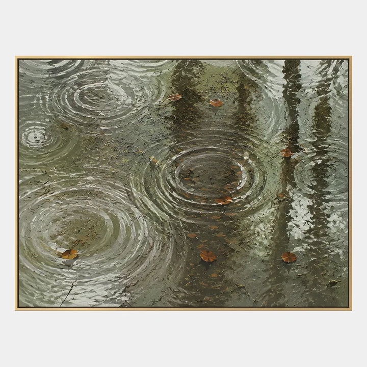 Peinture à l'huile expressionniste florale/botanique et nature présentant des formes botaniques, des fleurs ou des éléments naturels dans une composition picturale.
