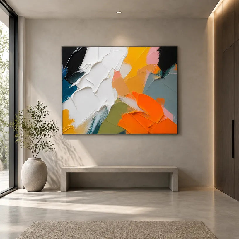 Abstract Expressionism Art 19NP
