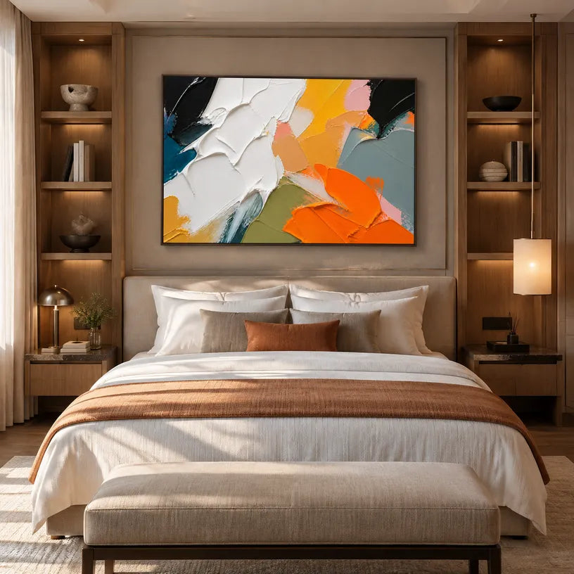 Abstract Expressionism Art 19NP