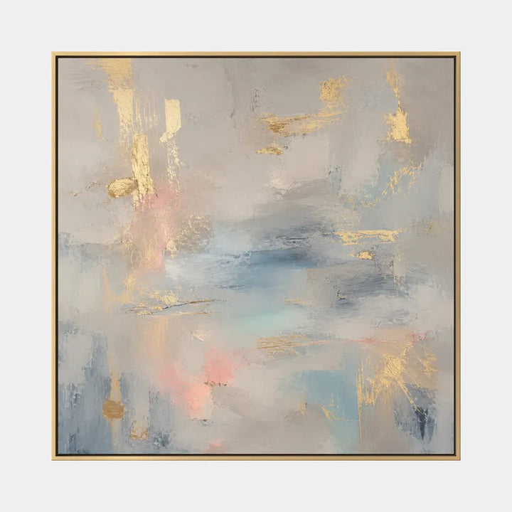 Espressionismo astratto Pittura a olio astratta e concettuale caratterizzata da segni astratti stratificati, consistenza e movimento pittorico espressivo.