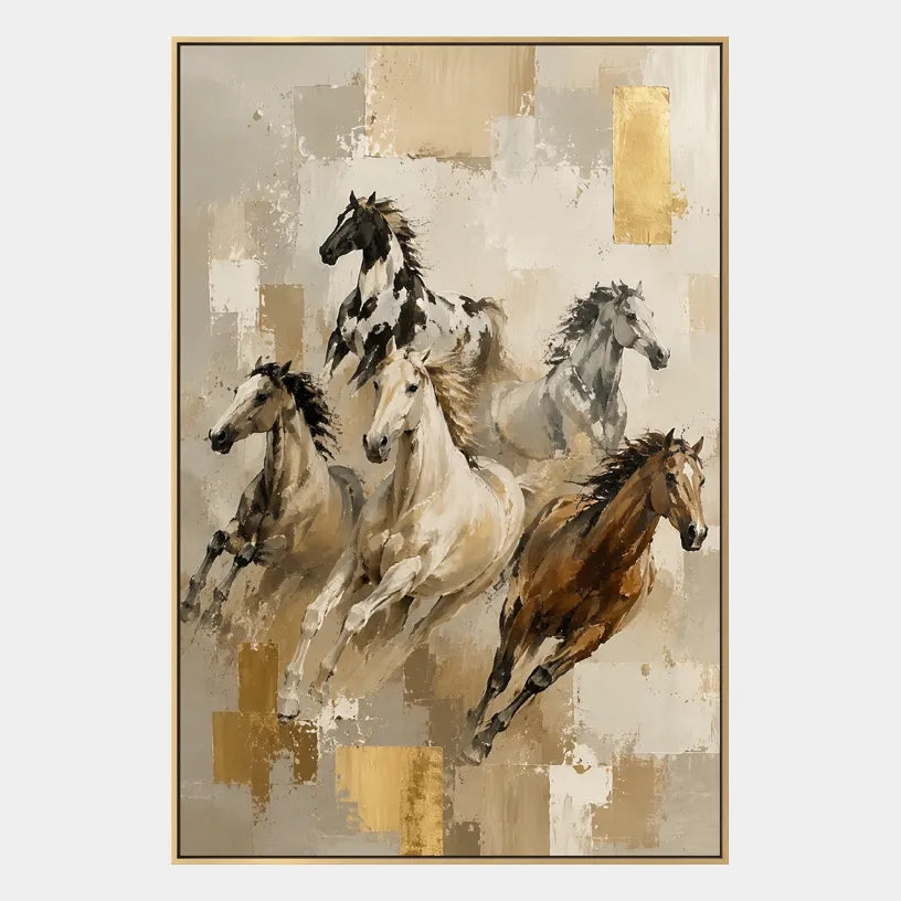 Expressionist animals oil painting showing an expressive animal subject rendered with visible brushwork in a brown palette.