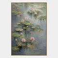 Pittura a olio espressionista floreale/botanica e naturalistica con forme botaniche, fiori o elementi naturali in una composizione pittorica in una tavolozza di grigi.