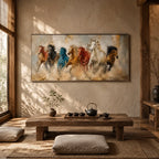 Expressionist animals oil painting showing an expressive animal subject rendered with visible brushwork in a brown palette.