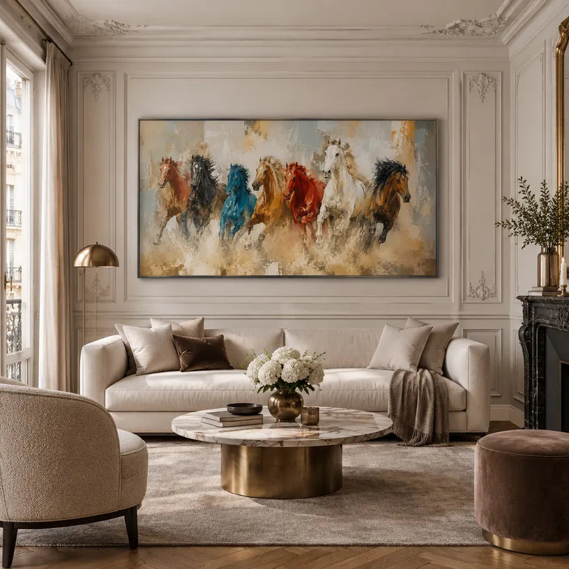 Expressionist animals oil painting showing an expressive animal subject rendered with visible brushwork in a brown palette.