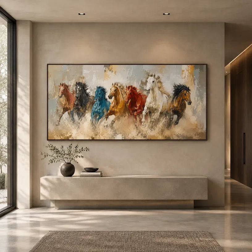 Expressionist animals oil painting showing an expressive animal subject rendered with visible brushwork in a brown palette.