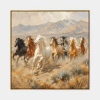 Expressionist animals oil painting showing an expressive animal subject rendered with visible brushwork in a brown palette.