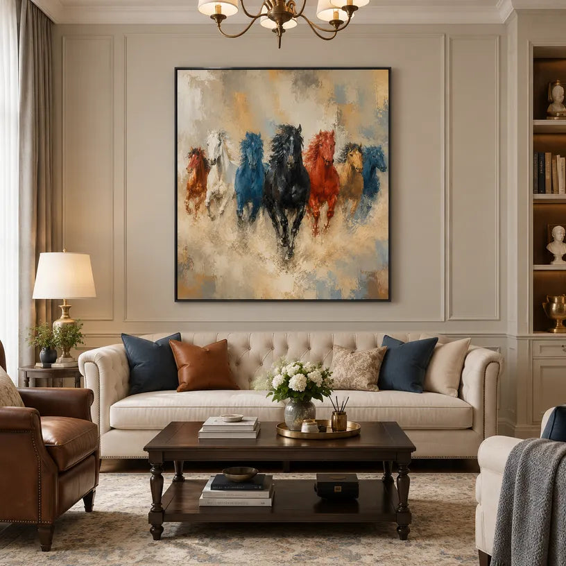 Expressionist animals oil painting showing an expressive animal subject rendered with visible brushwork in a brown palette.
