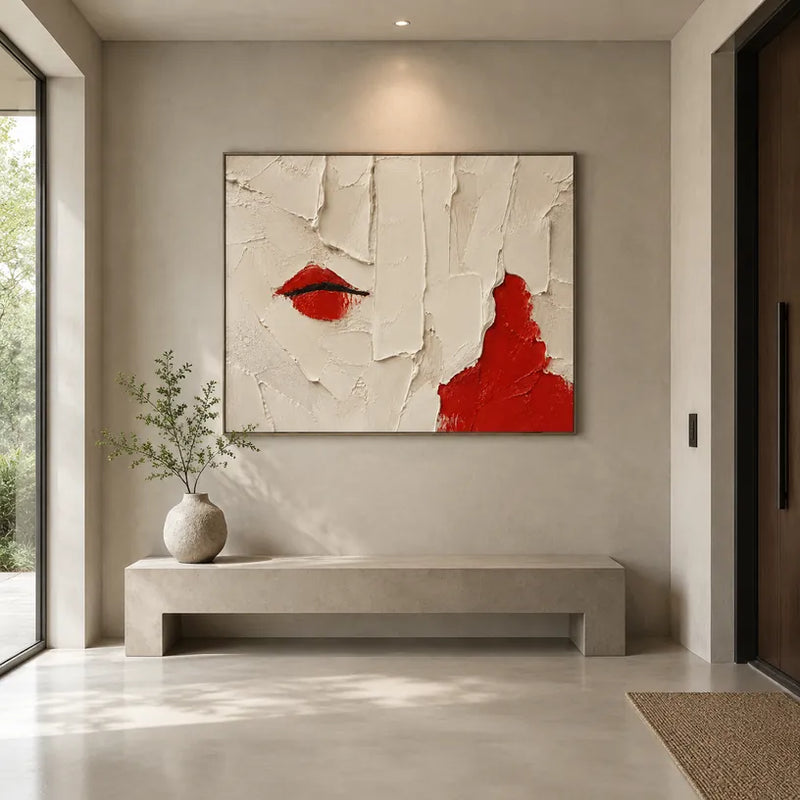 Ritrattistica minimalista e dipinto a olio con figure espressive o ritratti resi con dettagli pittorici in una tavolozza beige.