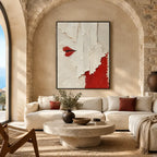 Ritrattistica minimalista e dipinto a olio con figure espressive o ritratti resi con dettagli pittorici in una tavolozza beige.