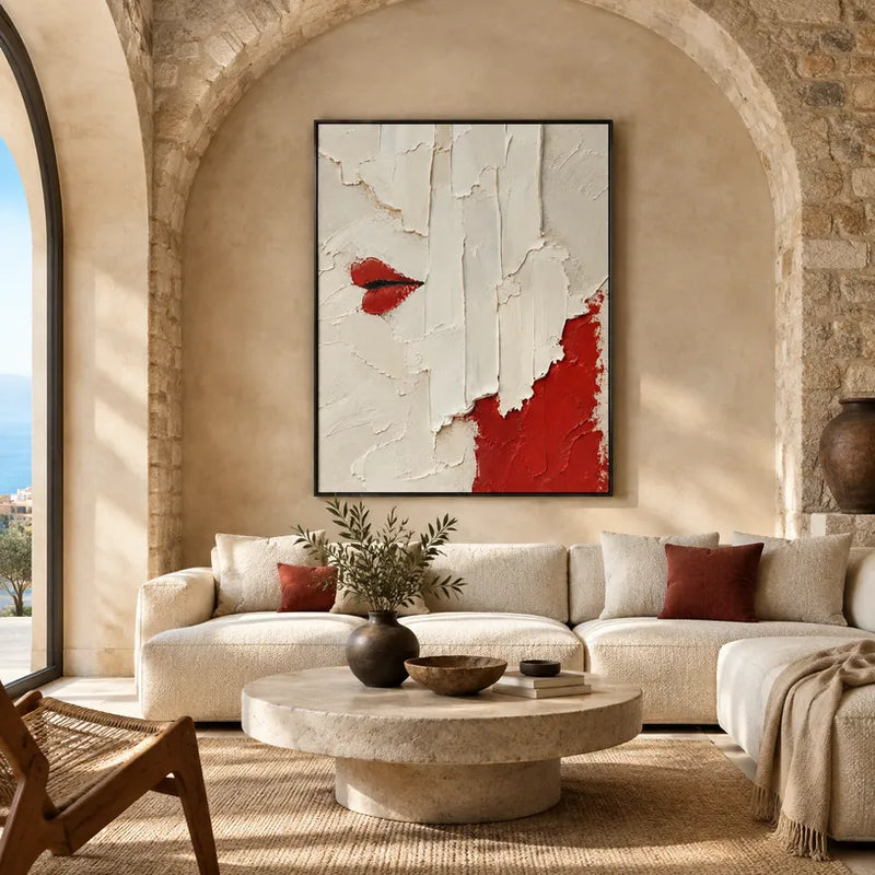 Ritrattistica minimalista e dipinto a olio con figure espressive o ritratti resi con dettagli pittorici in una tavolozza beige.