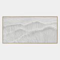Peinture à l'huile de paysages, de paysages marins et de paysages urbains en plâtre et texture présentant un paysage atmosphérique, un paysage marin ou une composition inspirée de la ville dans une palette de gris.