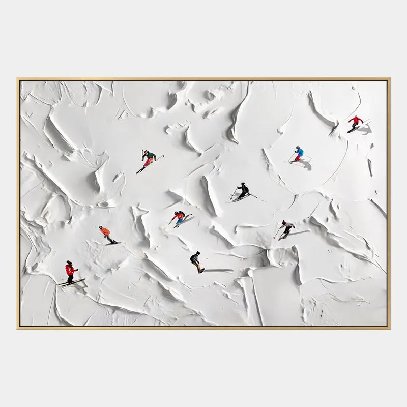 Peinture à l'huile de paysages, de paysages marins et de paysages urbains en plâtre et texture présentant un paysage atmosphérique, un paysage marin ou une composition inspirée de la ville.
