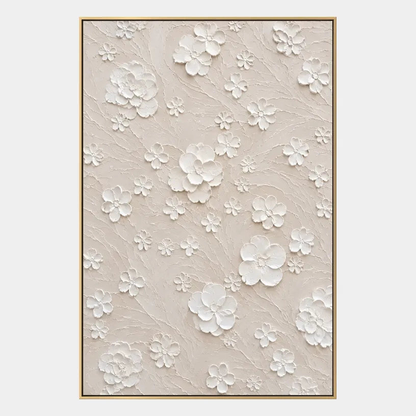 Plaster & Texture abstract oil painting showing layered abstract marks, texture and expressive painterly movement.