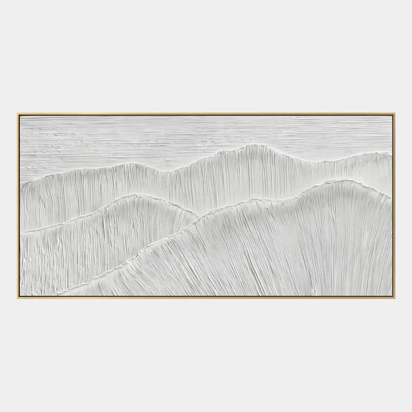 Plaster & Texture abstract oil painting showing layered abstract marks, texture and expressive painterly movement in a grey palette.
