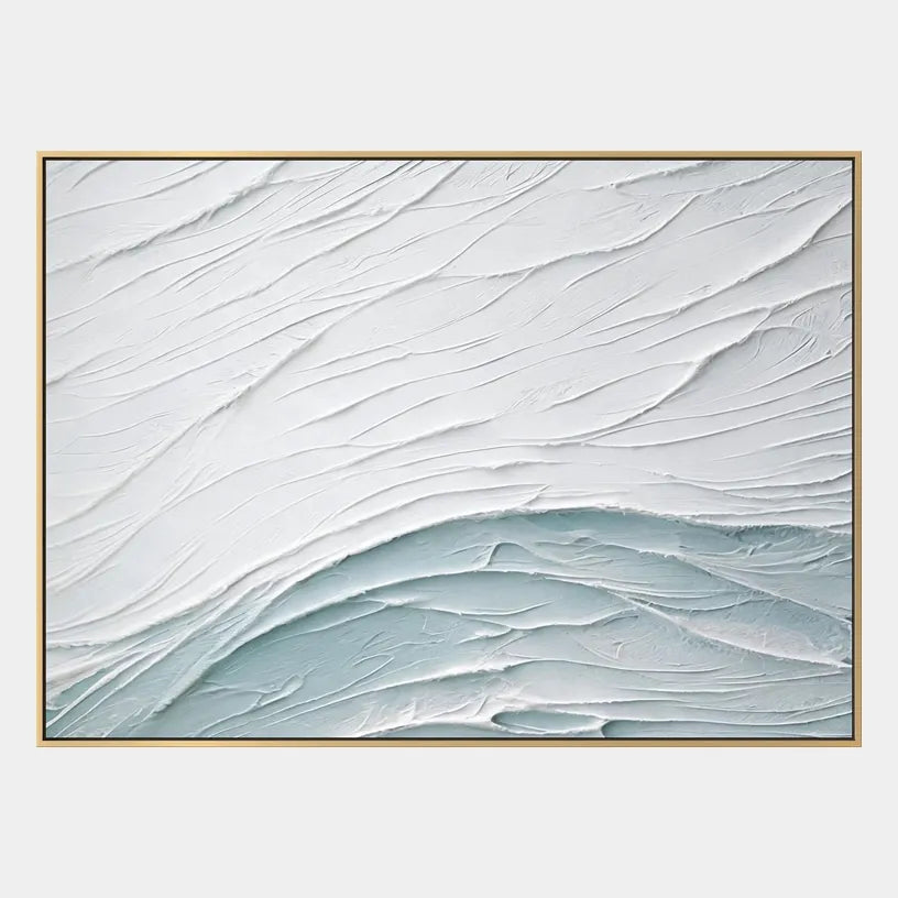 Plaster & Texture abstract oil painting showing layered abstract marks, texture and expressive painterly movement.