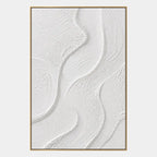 Plaster & Texture abstract oil painting showing layered abstract marks, texture and expressive painterly movement.