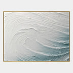 Plaster & Texture abstract oil painting showing layered abstract marks, texture and expressive painterly movement in a grey palette.