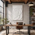 Plaster & Texture floral/botanicals & nature oil painting showing botanical forms, flowers or trees arranged in a calm painterly composition.
