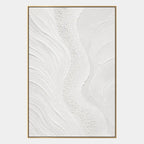 Plaster & Texture abstract oil painting showing layered abstract marks, texture and expressive painterly movement.