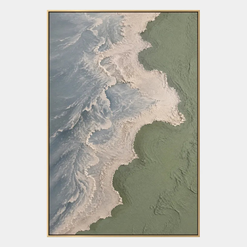 Plaster & Texture abstract oil painting showing layered abstract marks, texture and expressive painterly movement in a grey palette.