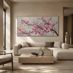 Plaster & Texture abstract oil painting showing layered abstract marks, texture and expressive painterly movement in a grey palette.