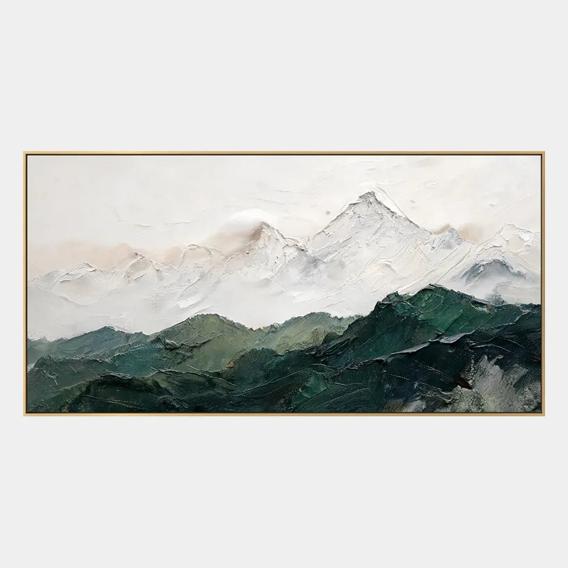 Plaster & Texture abstract oil painting showing layered abstract marks, texture and expressive painterly movement.