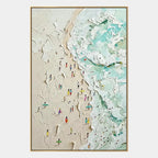 Plaster & Texture abstract oil painting showing layered abstract marks, texture and expressive painterly movement.
