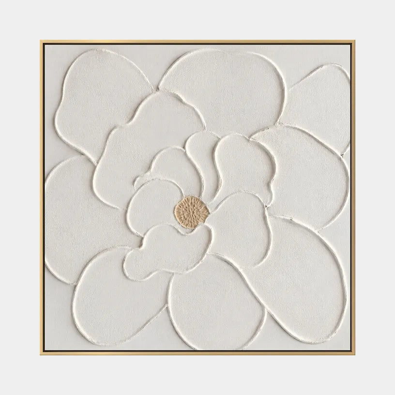 Plaster & Texture floral/botanicals & nature oil painting showing botanical forms, flowers or trees arranged in a calm painterly composition.