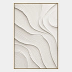 Plaster & Texture abstract oil painting showing layered abstract marks, texture and expressive painterly movement.