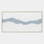Plaster & Texture abstract oil painting showing layered abstract marks, texture and expressive painterly movement.