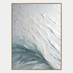Plaster & Texture abstract oil painting showing layered abstract marks, texture and expressive painterly movement in a grey palette.