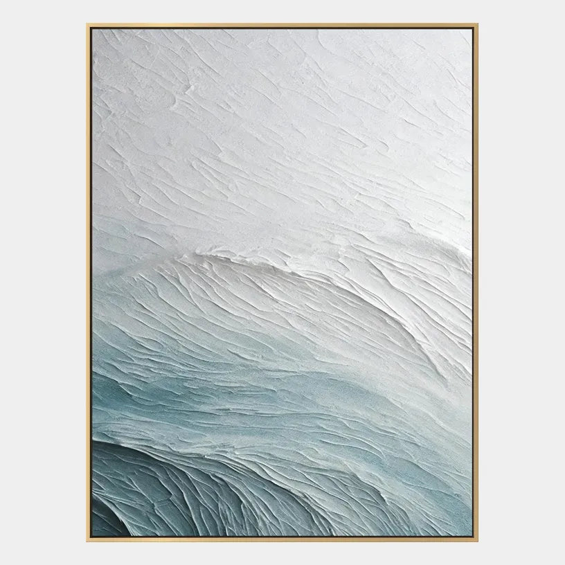 Plaster & Texture abstract oil painting showing layered abstract marks, texture and expressive painterly movement in a grey palette.