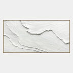 Plaster & Texture abstract oil painting showing layered abstract marks, texture and expressive painterly movement.
