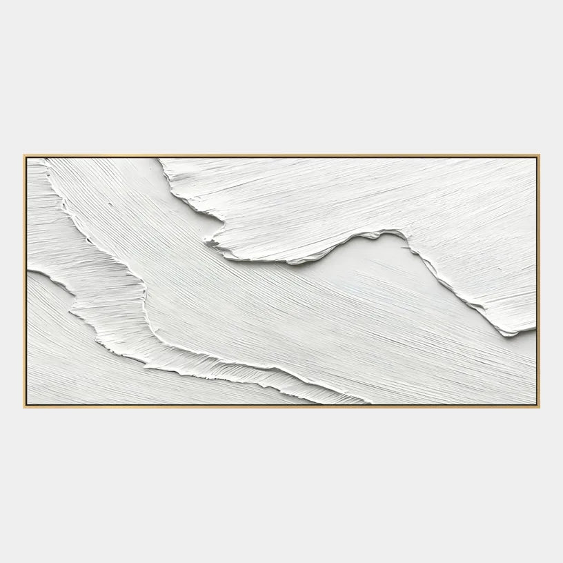 Plaster & Texture abstract oil painting showing layered abstract marks, texture and expressive painterly movement.