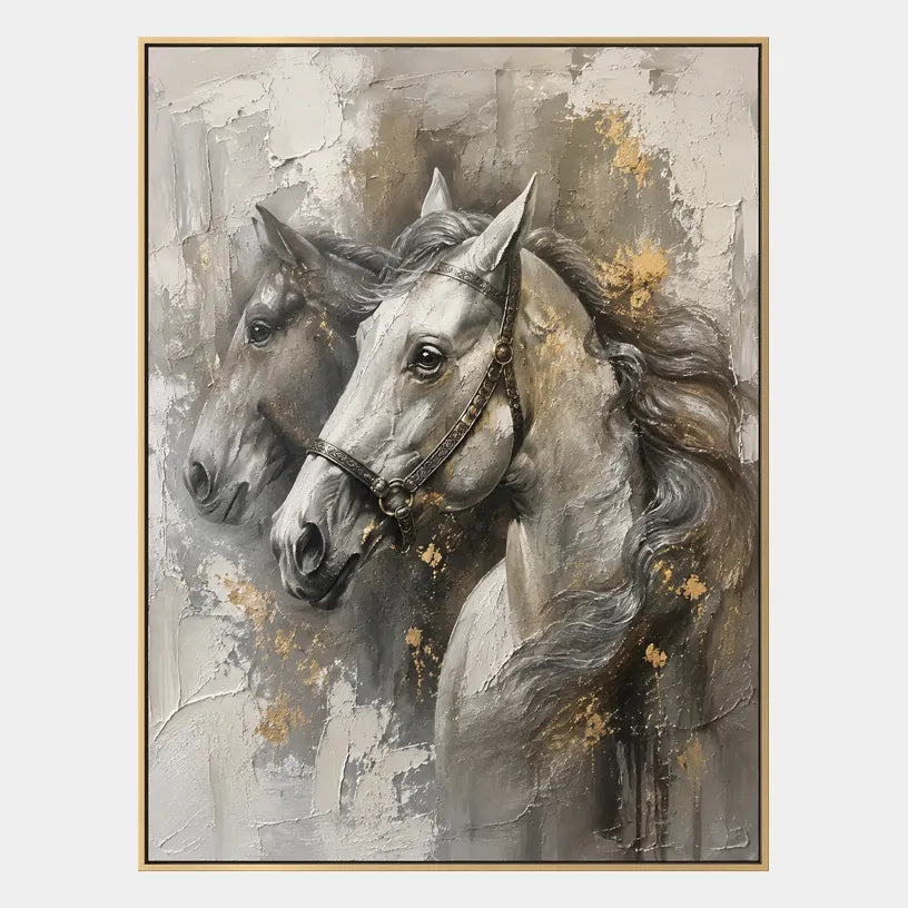 Plaster & Texture abstract oil painting showing layered abstract marks, texture and expressive painterly movement in a brown palette.