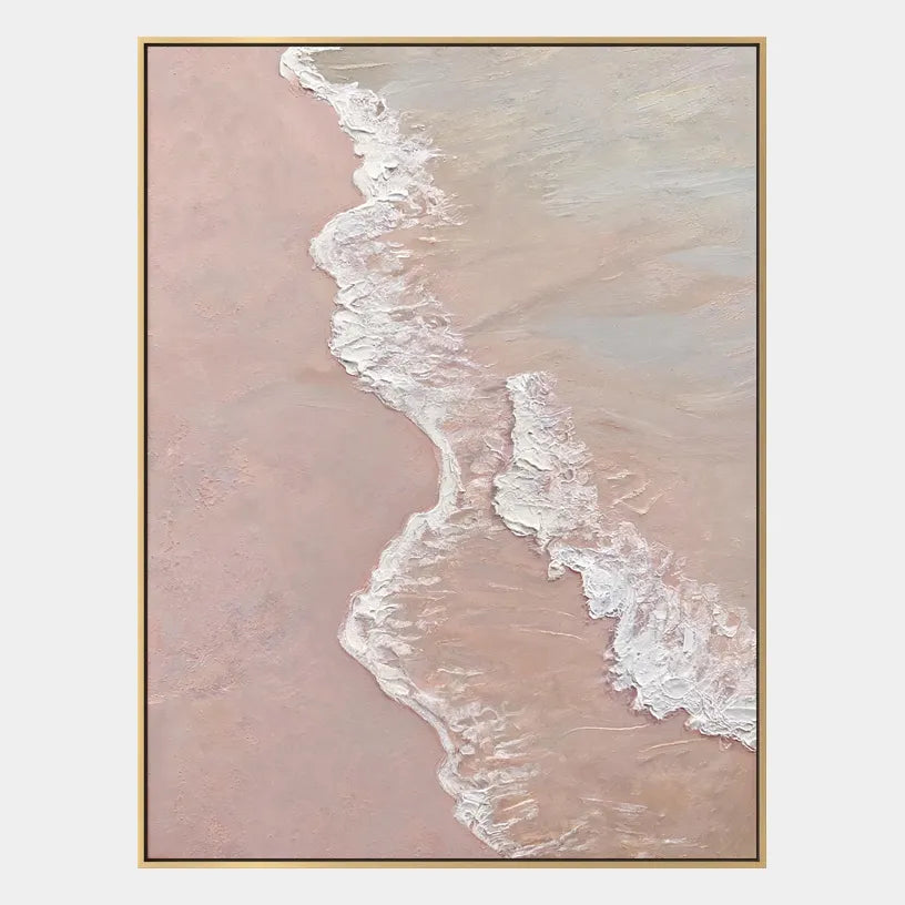 Wabi-Sabi abstract oil painting showing layered abstract marks, texture and expressive painterly movement in a brown palette.