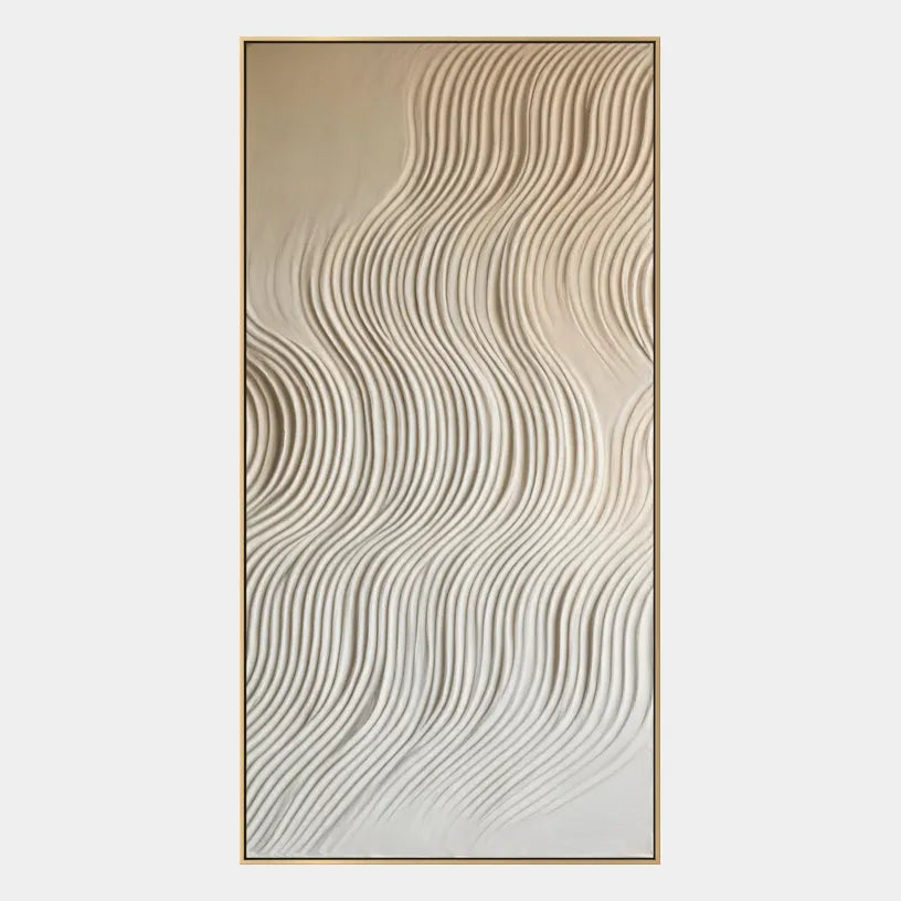Wabi-Sabi abstract oil painting showing layered abstract marks, texture and expressive painterly movement in a grey palette.