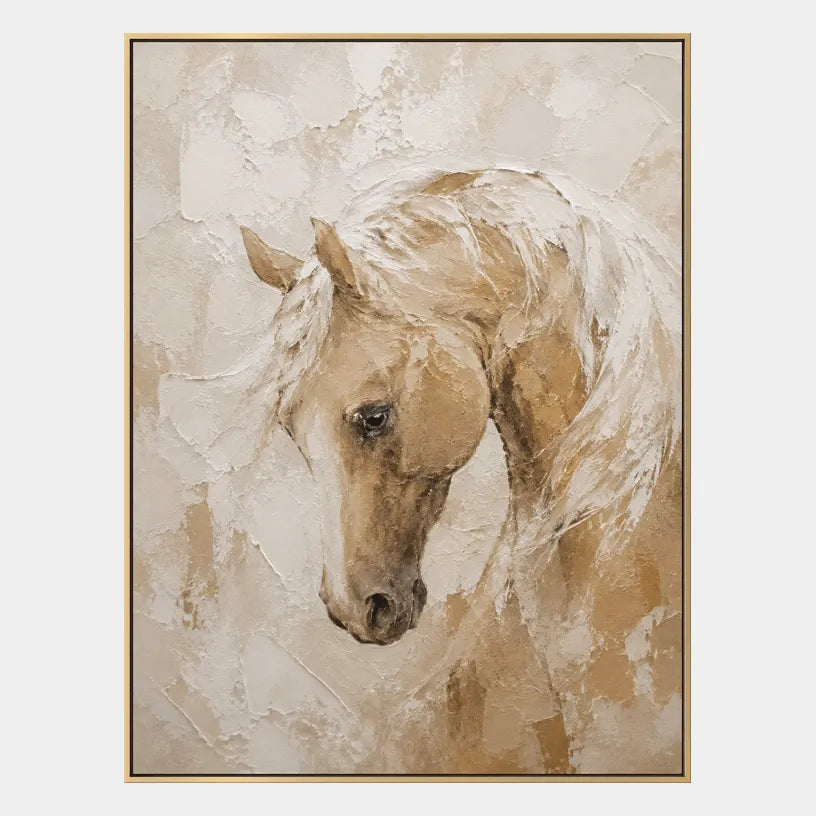 Wabi-Sabi abstract oil painting showing layered abstract marks, texture and expressive painterly movement in a brown palette.