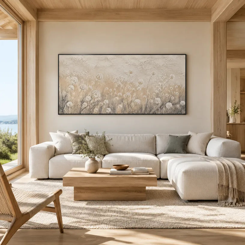 Wabi-Sabi abstract oil painting showing layered abstract marks, texture and expressive painterly movement in a brown palette.