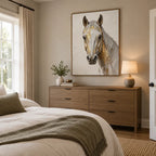 Wabi-Sabi abstract oil painting showing layered abstract marks, texture and expressive painterly movement in a brown palette.