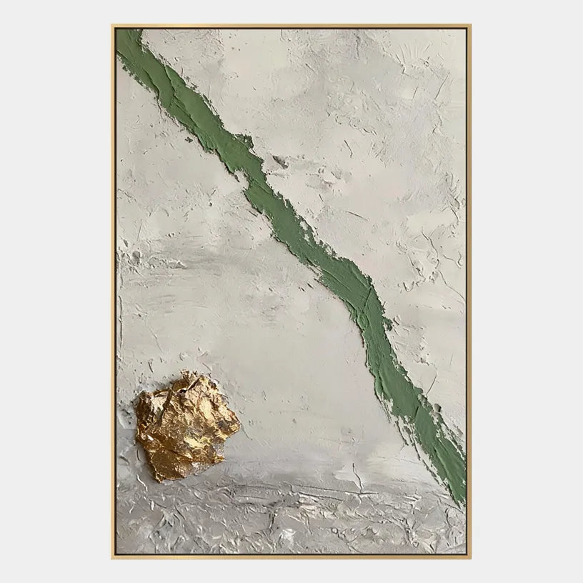 Wabi-Sabi abstract oil painting showing layered abstract marks, texture and expressive painterly movement in a grey palette.