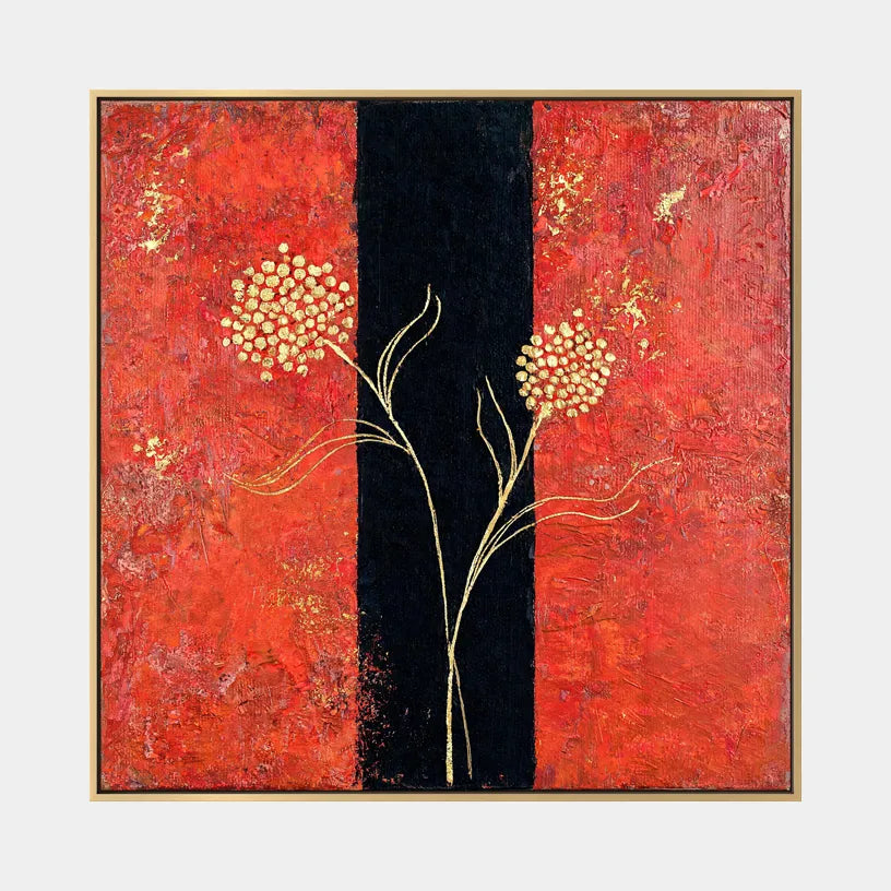 Wabi-Sabi abstract oil painting showing layered abstract marks, texture and expressive painterly movement in a brown palette.