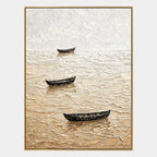 Wabi-Sabi abstract oil painting showing layered abstract marks, texture and expressive painterly movement.
