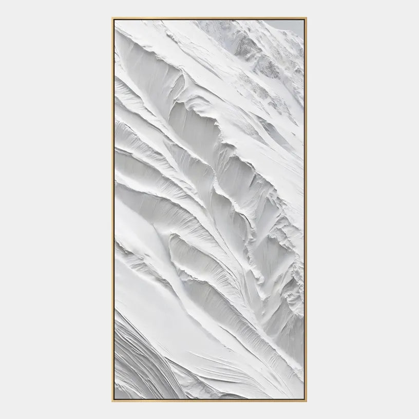 Wabi-Sabi abstract oil painting showing layered abstract marks, texture and expressive painterly movement in a grey palette.