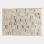 Wabi-Sabi abstract oil painting showing layered abstract marks, texture and expressive painterly movement in a grey palette.