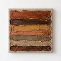 Sediment Line wabi-sabi textured canvas