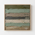 Quiet Horizon wabi-sabi textured canvas