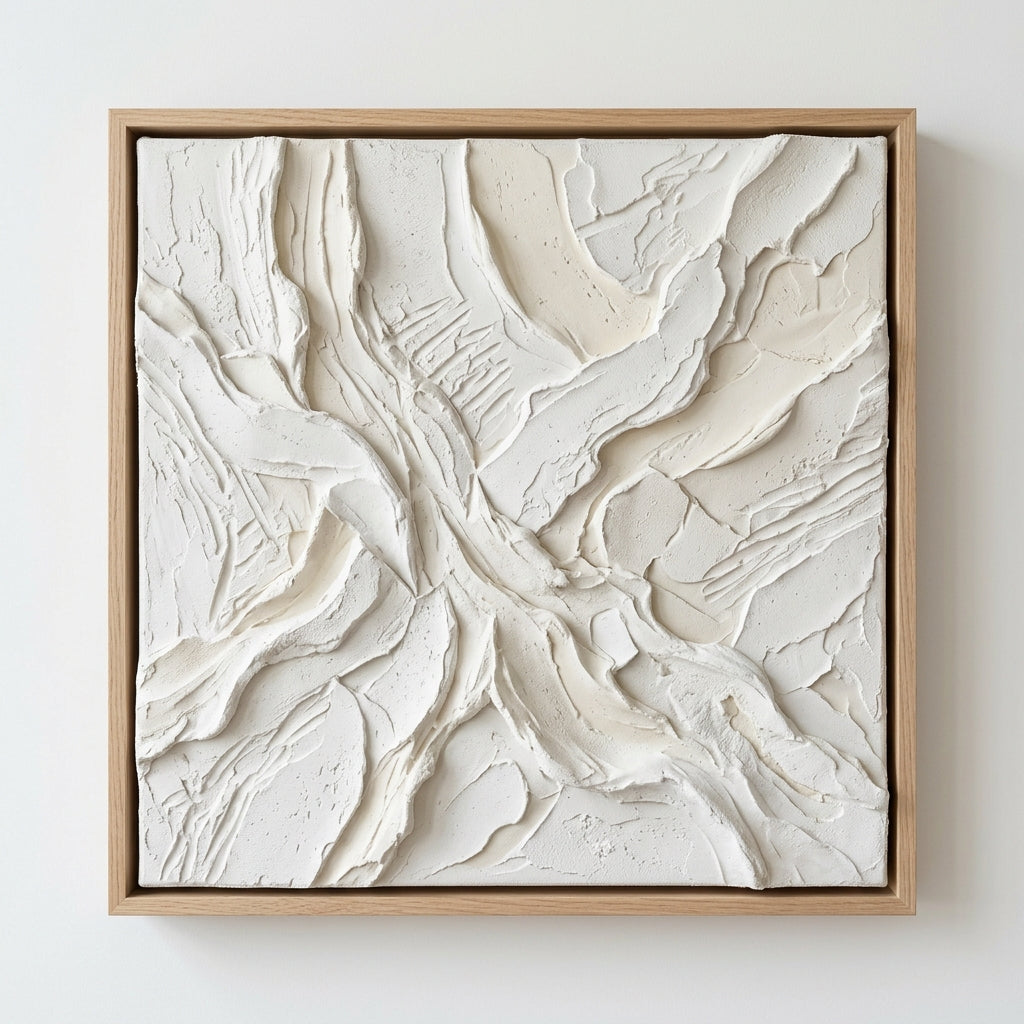 Relief Study plaster textured wall art