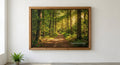 Sunlit Forest Path
