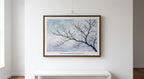 Winter Blossom Silhouette